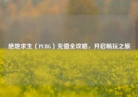 绝地求生（PUBG）充值全攻略，开启畅玩之旅