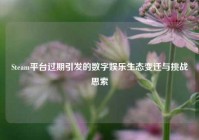 Steam平台过期引发的数字娱乐生态变迁与挑战思索