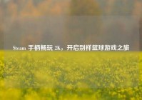 Steam 手柄畅玩 2K，开启别样篮球游戏之旅