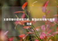 王者荣耀中路调整方案，重塑战场平衡与策略深度