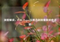 深度解读，PUBG Project从概念到现象级游戏之路