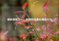 解析频繁于Steam购物的消费心理及行为