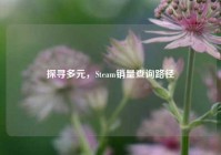 探寻多元，Steam销量查询路径