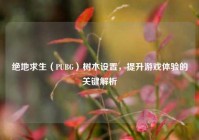 绝地求生（PUBG）树木设置，提升游戏体验的关键解析