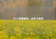 CF919 惊爆福利，送永久幽灵