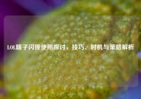 LOL瞎子闪现使用探讨，技巧、时机与策略解析