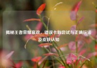 揭秘王者荣耀嬴政，错误卡取尝试与正确玩法及皮肤认知