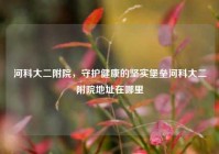 河科大二附院，守护健康的坚实堡垒河科大二附院地址在哪里