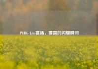 PUBG Lite赛场，赛雷的闪耀瞬间