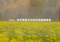 CSGO，战术策略交织的战场版图画卷