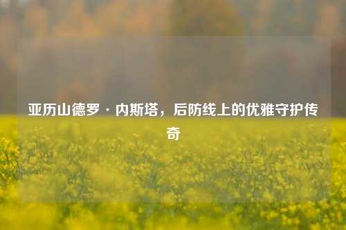 亚历山德罗·内斯塔，后防线上的优雅守护传奇